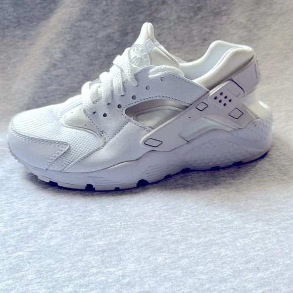 Nike Air Huarache Run White Pure Platinum (GS) - Picture 2 of 8